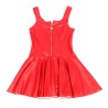 SUBBLIME - 957681 VESTIDO DE CUERO CON CREMALLERA DE CORAZÓN ROJO S/M