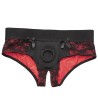 CALEXOTICS - SCANDAL SET DE BRAGUITAS SIN ENTREPIERNAS CON DIDLO TALLA S/M