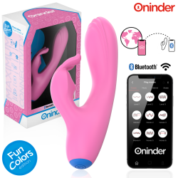 ONINDER CUTE - LOVE BUNNY VIBRATOR G-SPOT CLITORIS - FREE WORLDWIDE APP