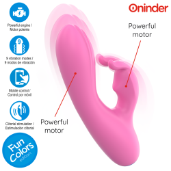 ONINDER CUTE - LOVE BUNNY VIBRATOR G-SPOT CLITORIS - FREE WORLDWIDE APP