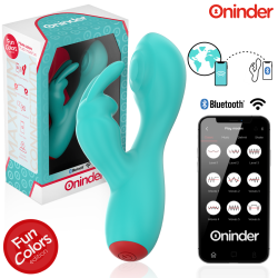 ONINDER CUTE - LOVE BUNNY G-SPOT CLITORAL VIBRATOR - FREE WORLDWIDE APP