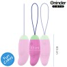 ONINDER CUTE - LOVE PLEASURE HUEVO VIBRO-ROTADOR 360 SILICONA - APP MUNDIAL GRATUITA