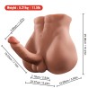 XISE - BERTLETT DILDO ASS REALISTIC DILDO AND ANUS MASTURBATOR FRONT POSITION WITH THRUSTING 18 CM
