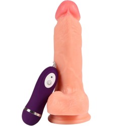 SHEQU - IRON DRAGON VIBRATOR DILDO WITH REMOTE CONTROL 17.5 CM