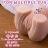 XISE - CONNIE BACK MASTURBATOR VAGINA AND ANUS REALISTIC MULTIPOSITION WITH VIBRATION