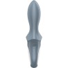 SATISFYER - AIR PUMP BOOTY 1 VIBRADOR INFLABLE ANAL GRIS