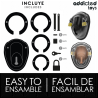 ADDICTED TOYS LOCKED - KEYLESS RESTRAINT JAULA PARA PENE 11,5 CM