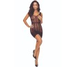 PASSION - BS113 BODYSTOCKING ENCAJE NEGRO
