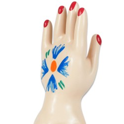 CONDOMERIE - HANDPAINTED NOVELTY CONDOMS HAND MODEL 1