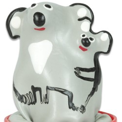 CONDOMERIE - HANDPAINTED NOVELTY CONDOMS KOALA + YOUNG