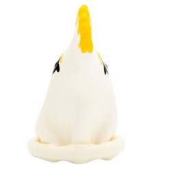 CONDOMERIE - HANDPAINTED NOVELTY CONDOMS PARROT WHITE