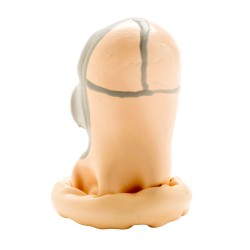 CONDOMERIE - PRESERVATIVO DECORATIVO PINTADO A MANO CARETA ANTIGS