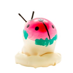 CONDOMERIE - HANDPAINTED NOVELTY CONDOMS LADYBIRD MODEL 1