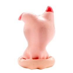 CONDOMERIE - HANDPAINTED NOVELTY CONDOMS PIG HEAD