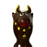 CONDOMERIE - HANDPAINTED NOVELTY CONDOMS BULL BLACK MODEL 2