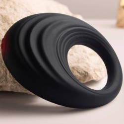 ROCKS-OFF - SPIRE BLACK VIBRATING PENIS RING