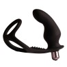 ROCKS-OFF - RO-ZEN RRO ANAL PLUG WITH VIBRATING PENIS RING BLACK