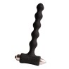 ROCKS- OFF - PETITE SENSATIONS PEARLS ANAL PLUG VIBRATOR BLACK