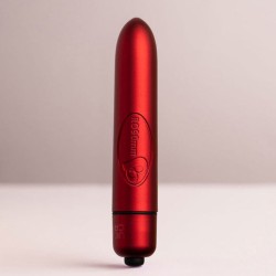 ROCKS-OFF - RO-90 SCARLET VELVET VIBRATING BULLET RED