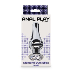 TOYJOY - ANAL PLAY DIAMANTE BUM BIJOU PLUG ANAL GRANDE