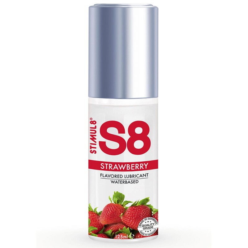 STIMUL8 - S8 STRAWBERRY LUBRICANT 125 ML