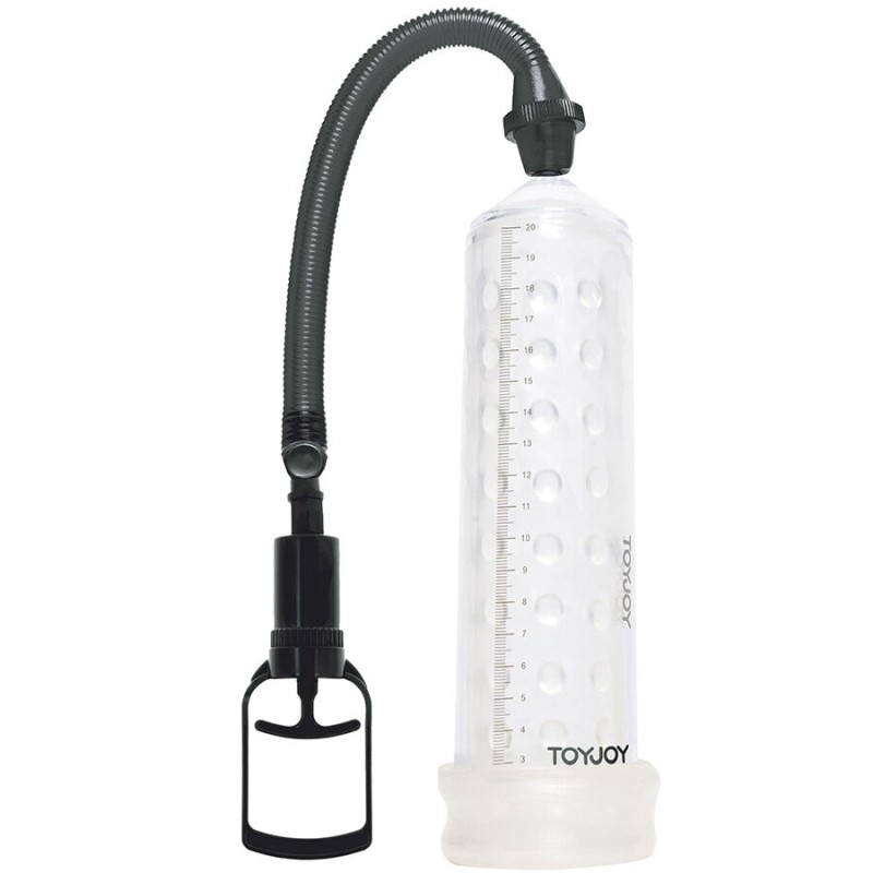 TOYJOY - POWERFUL MASSAGE PUMP WITH TRANSPARENT SLEEVE