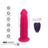 SILEXD - PENE REALÍSTICO MODELO 2 ROSA + CONTROL REMOTO LRS 17 CM