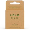 LELO - HEX ORGANIC PRESERVATIVO CAJA 3 UDS