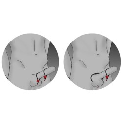 ELECTRASTIM - PRESTIGE ELECTRA LOOPS ANILLOS DE PENE AJUSTABLES ROJO