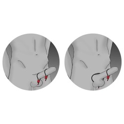 ELECTRASTIM - PRESTIGE ELECTRA LOOPS ADJUSTABLE COCK RINGS BLACK