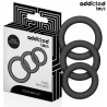 ADDICTED TOYS - SET OF SILICONE RINGS MODEL 1
