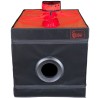 SECRET DOME - KINK CLUB LA NICHE CABIN BLACK  RED