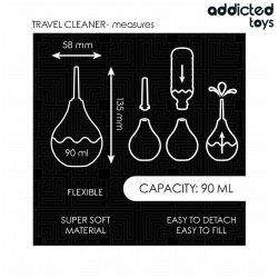ADDICTED TOYS - TRAVEL ANAL CLEANER SIZE S 90 ML