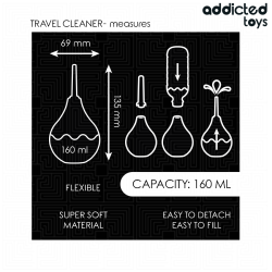 ADDICTED TOYS - TRAVEL ANAL CLEANER SIZE M 160 ML