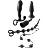 ANAL FANTASY ELITE COLLECTION - BEGINNER FANTASY ANAL KIT BLACK