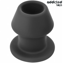 ADDICTED TOYS - EXTREME HOLLOW ANAL PLUG SILICONE SIZE S 7.5 CM