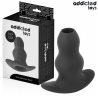 ADDICTED TOYS - HOLLOW ANAL PLUG SILICONE SIZE XL 13.9 CM