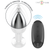 INTENSE - ANAL PLUG 10 VIBRATIONS METAL WITH REMOTE CONTROL M