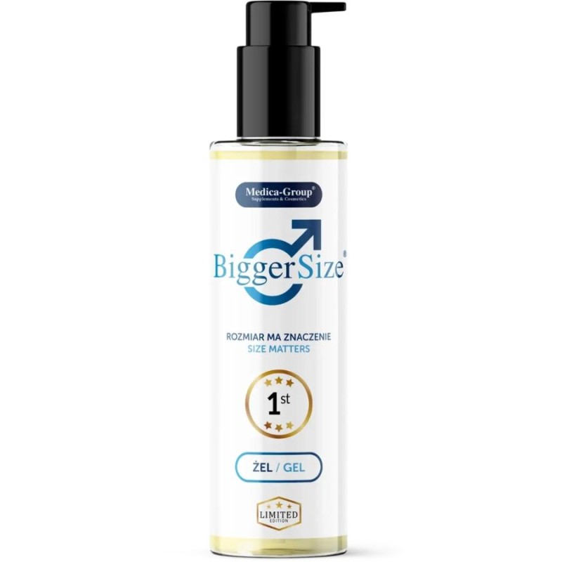 MEDICA GROUP - BIGGER SIZE GEL ÍNTIMO PARA HOMBRE 150 ML