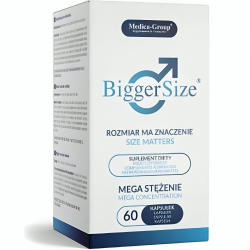 BiggerSize  Complemento Alimenticio Natural para Potenciar la Vitalidad y la Energía Masculina