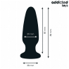 ADDICTED TOYS - ANAL PLUG WITH JEWEL SILICONE SIZE S 8.8 CM
