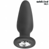 ADDICTED TOYS - ANAL PLUG WITH JEWEL SILICONE SIZE L 12.6 CM