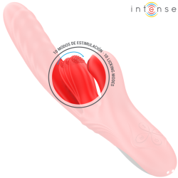 INTENSE - KAROL MULTIFUNCTION VIBRATOR THRUST  STIMULATION  STIMULATING WAVES RED