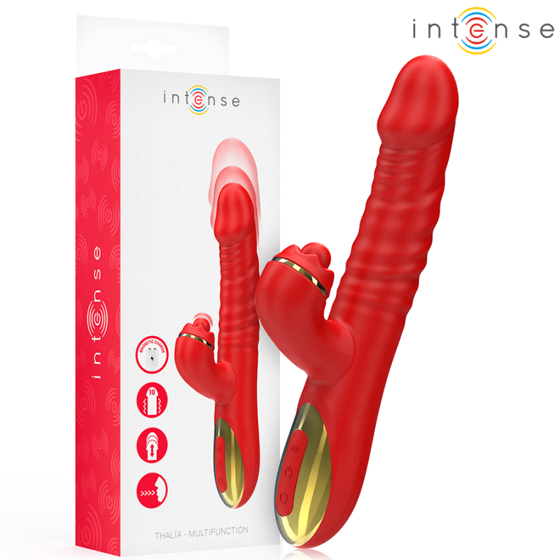 INTENSE - THALIA VIBRACIÓN  EMPUJE  ESTIMULACIÓN ROJO