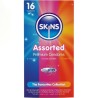 SKINS - ASSORTED PREMIUM CONDOMS PACK 16