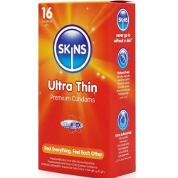 SKINS - ULTRAFINOS PRESERVATIVOS PREMIUM PACK 16
