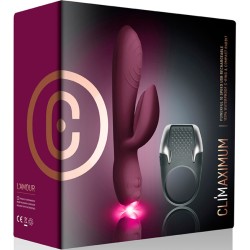 CLIMAXIMUM - LAMOUR KIT VIBRADOR RABBIT + ANILLO PENE LED