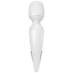 SATISFYER - WAND ERLAND VIBRATING MASSAGER WHITE
