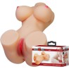 CRAZY BULL - HETTY TORSO FEMENINO REALISTA VAGINA Y ANAL 1.9 KG