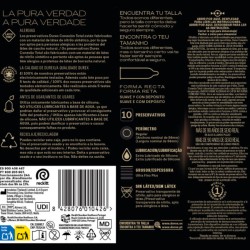 DUREX - CONEXIÓN TOTAL XL ULTRA FINO PLUS SIN LÁTEX 10 UNIDADES